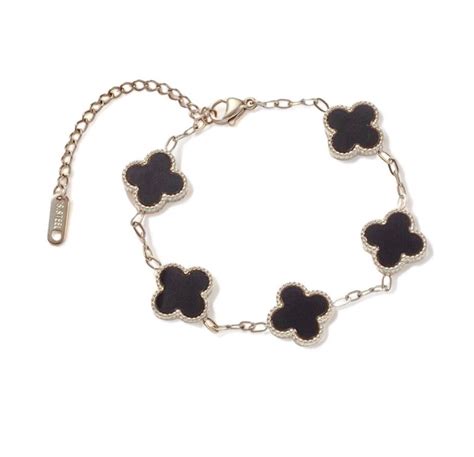 black clover bracelet cartier|cartier clover bracelet price.